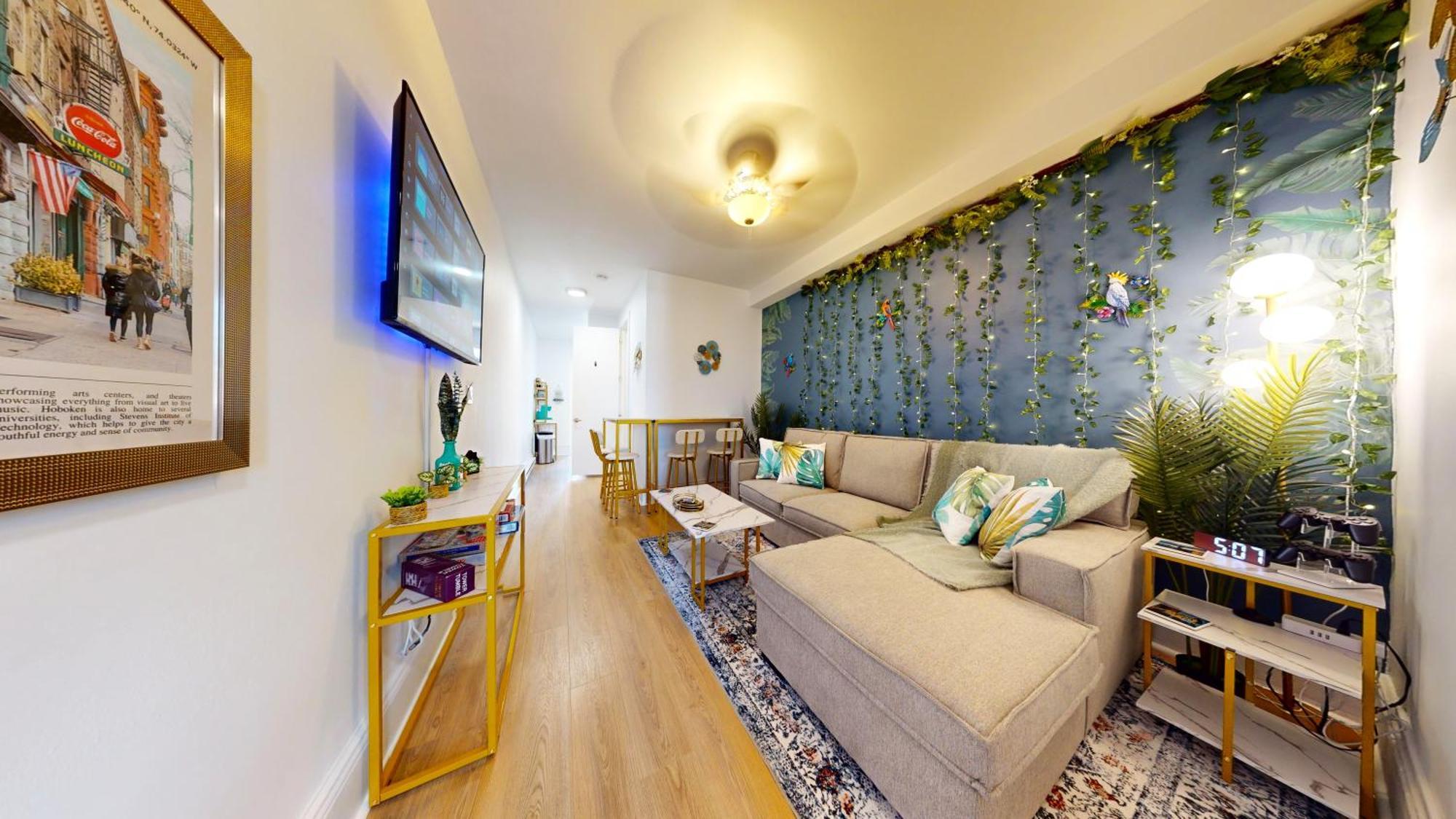 Garden Street Retreat Close To Nyc Sleeps 6 Hoboken Exteriér fotografie